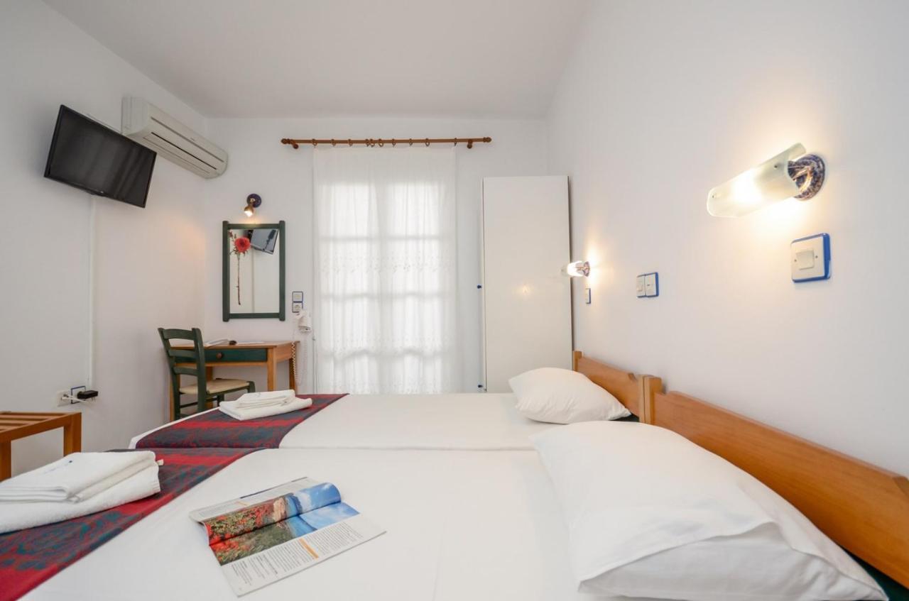Nostos Studios At Saint George Beach Agios Georgios Chora Naxos Town Naxos City Exterior photo