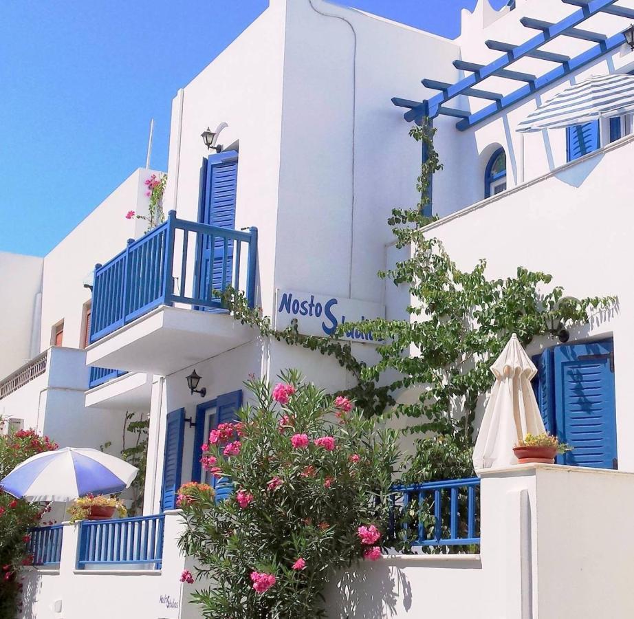 Nostos Studios At Saint George Beach Agios Georgios Chora Naxos Town Naxos City Exterior photo