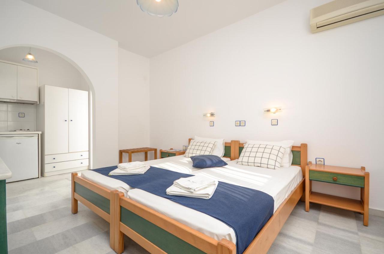 Nostos Studios At Saint George Beach Agios Georgios Chora Naxos Town Naxos City Exterior photo