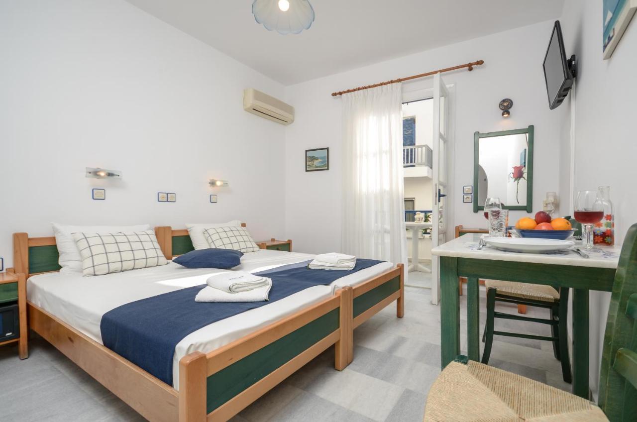 Nostos Studios At Saint George Beach Agios Georgios Chora Naxos Town Naxos City Exterior photo