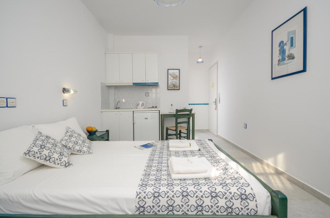 Nostos Studios At Saint George Beach Agios Georgios Chora Naxos Town Naxos City Exterior photo
