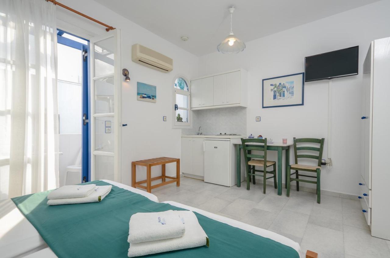 Nostos Studios At Saint George Beach Agios Georgios Chora Naxos Town Naxos City Exterior photo